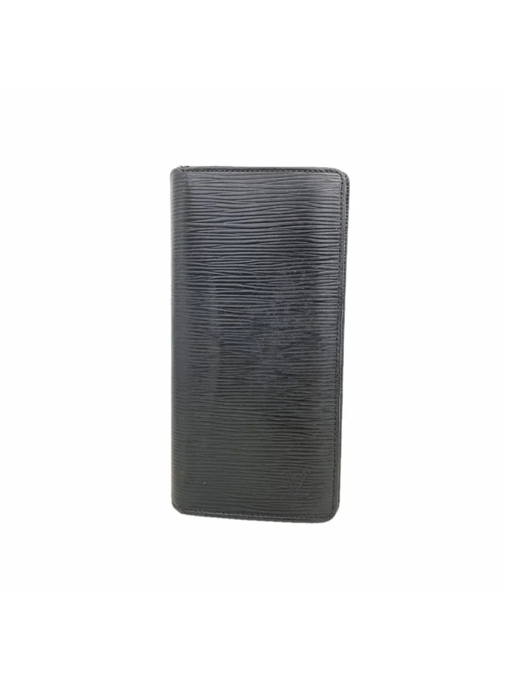 Louis Vuitton Wallet Epi Portefeuille Brazza Noir